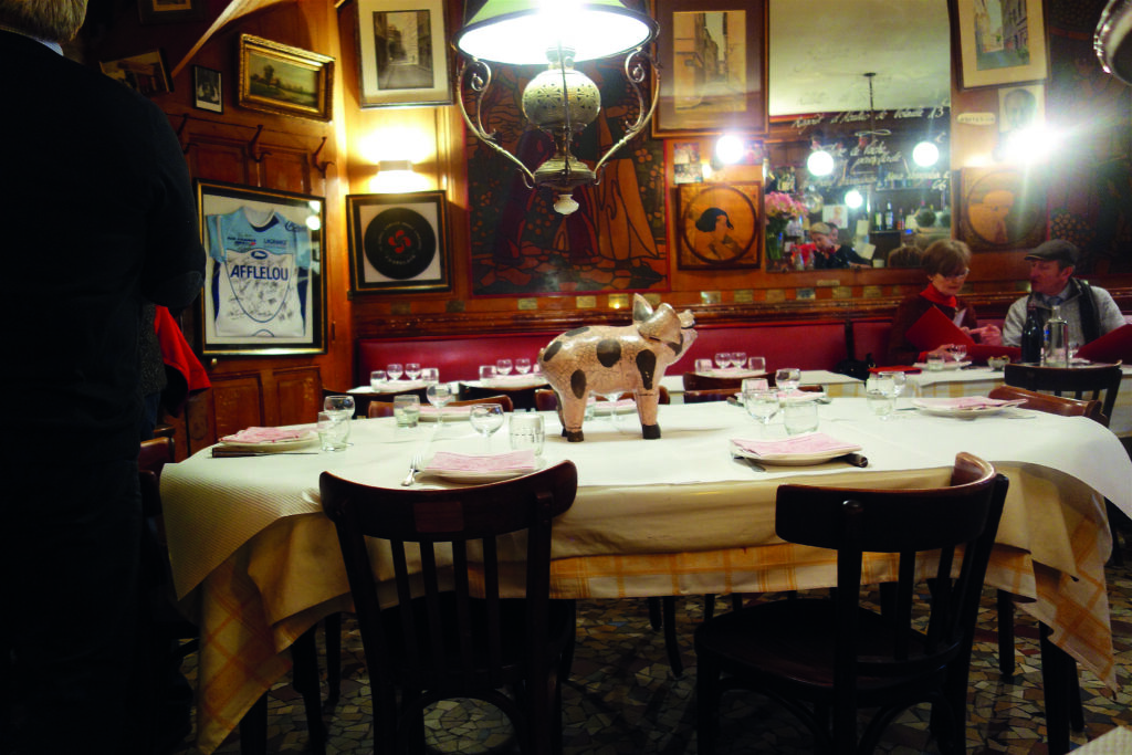 dining room at le garet