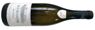 A bottle of domaine borgeot clos de la carbonade monopole 2014 from Burgundy