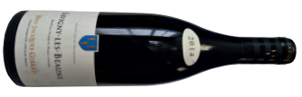 A bottle of domaine jean-jacques girard, savigny-les-beaune 2014 from Burgundy