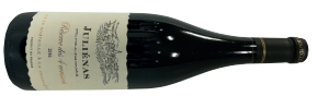 A bottle of juliénas 2016 from Beaujolais