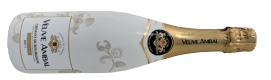 A bottle of veuve ambal crémant de bourgogne collection brut a crémant that bursts with peach and berry flavours
