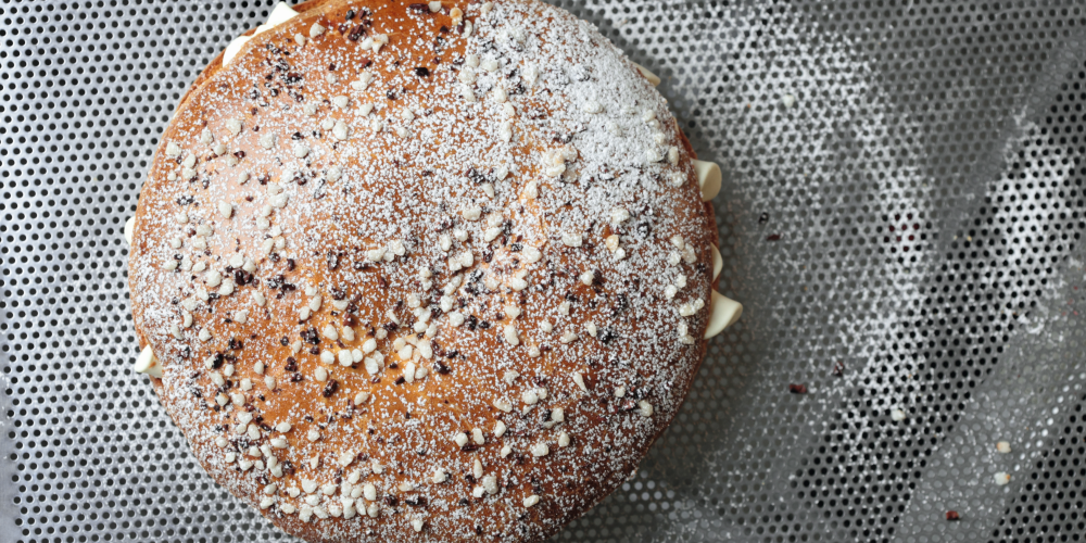 Tropézienne redux with white chocolate