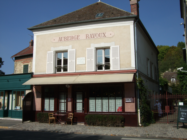 exterior shot of The Auberge Ravoux