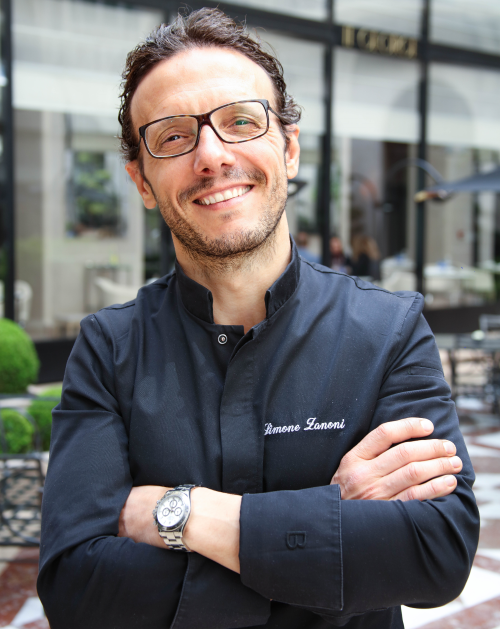 Chef Simone Zanoni on growing mushrooms from coffee grounds
