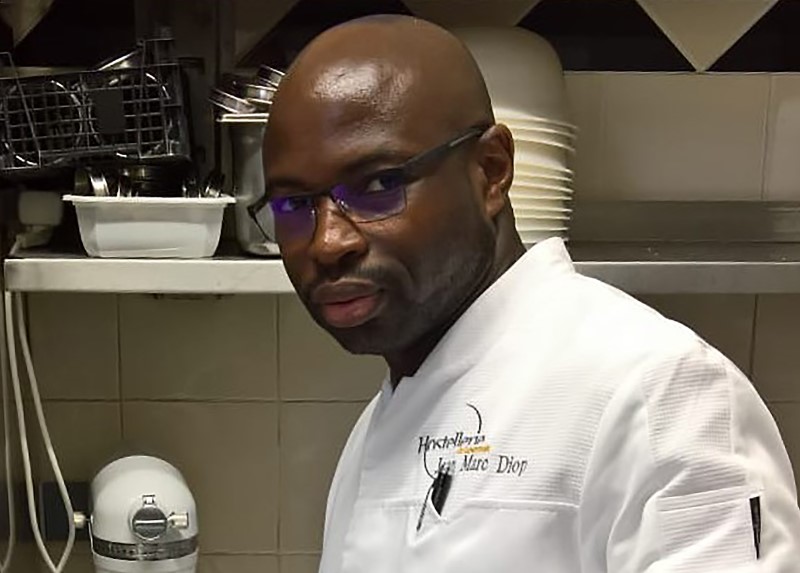 In the pastry lab with Jean Marc Diop