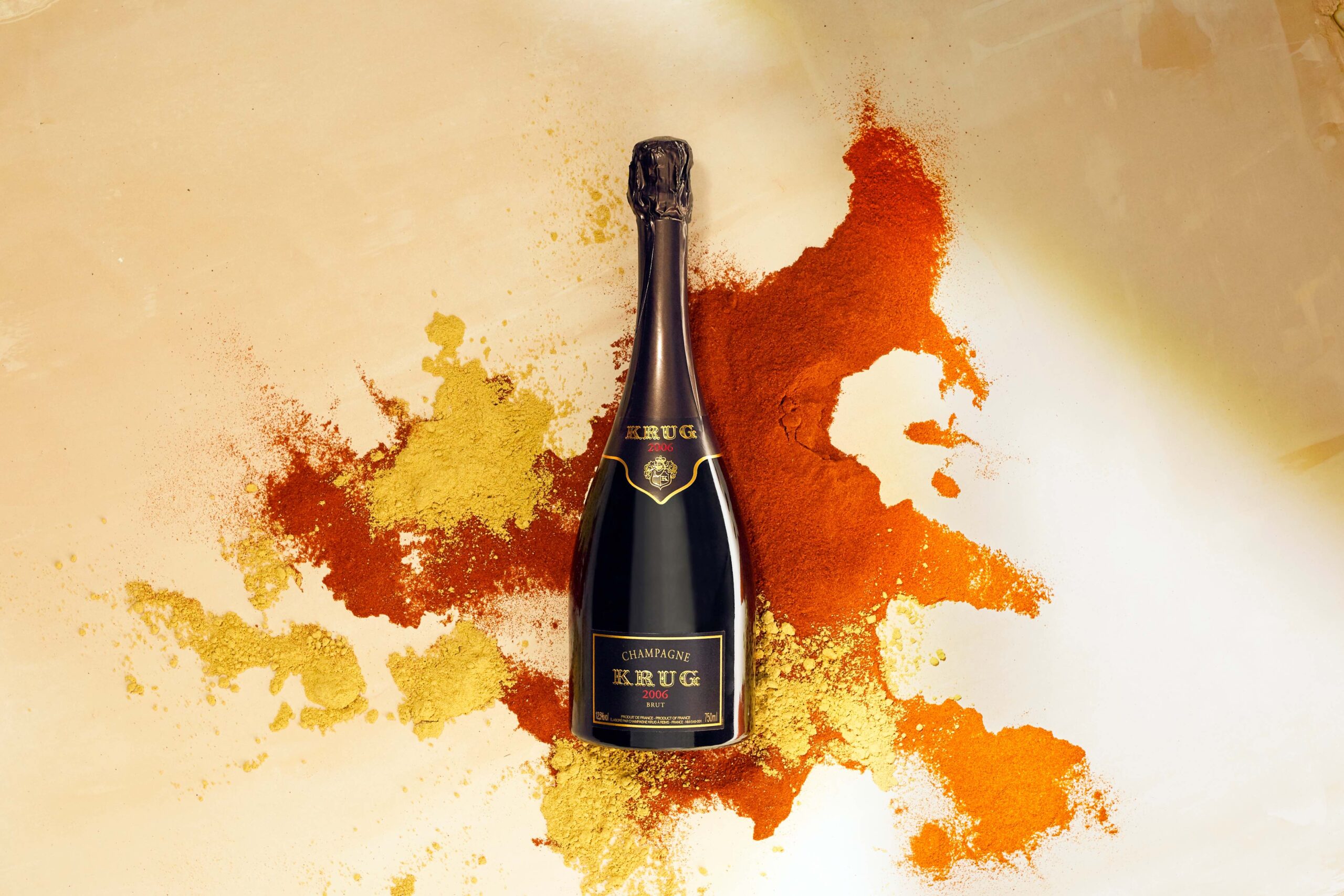 Sip Krug Champagne, perfectly paired with Michelin-starred menu
