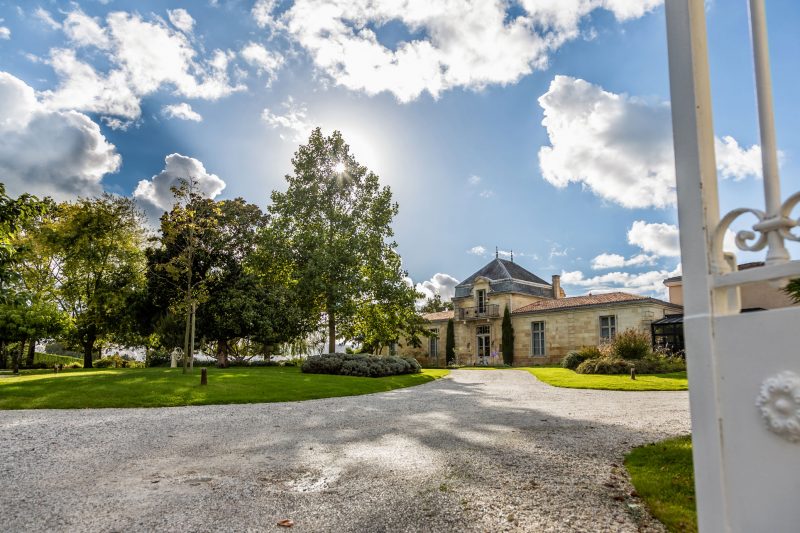 A exterior shot of Château Cordeillan-Bages