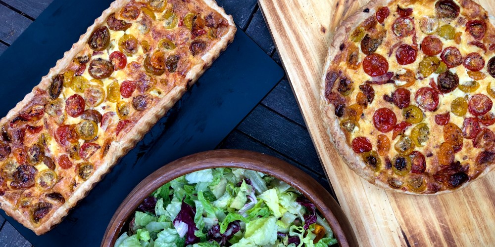 Mardi Michels makes… roasted tomato tart