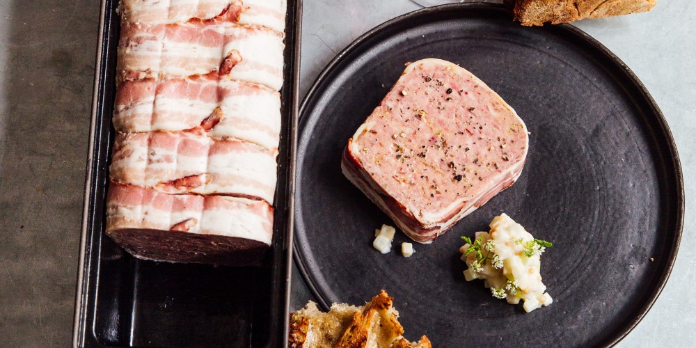 Terrine de Campagne with a celeriac condiment