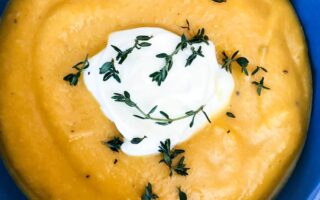 Mardi Michels makes velouté aux légumes