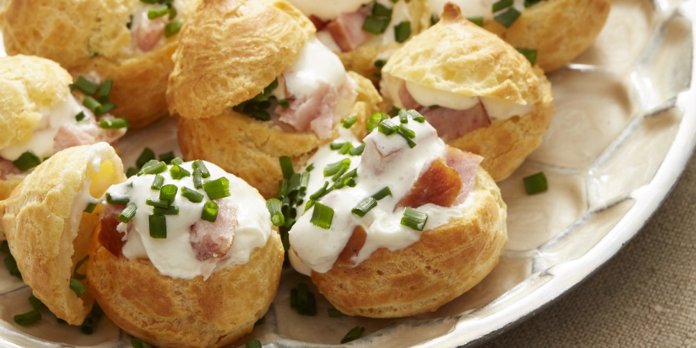 Petits choux aperitifs