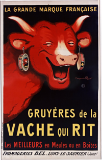 laughing cow poster