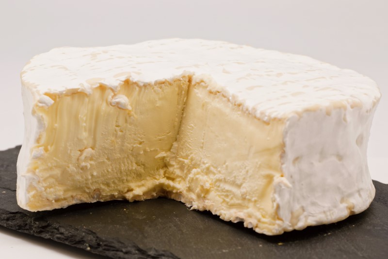 Cheese wire… try a triple crème and champagne