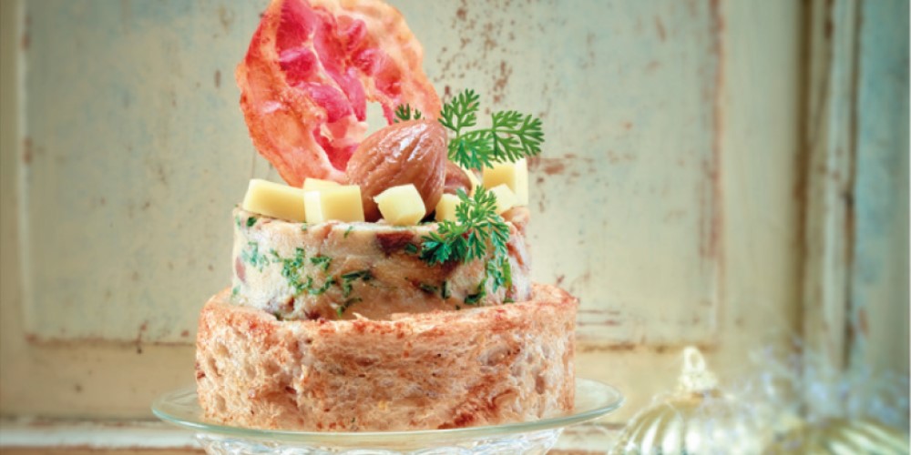 French Christmas recipes… Charlotte aux marrons with Beaufort cheese