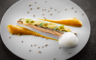 Trout with an Abondance tuile