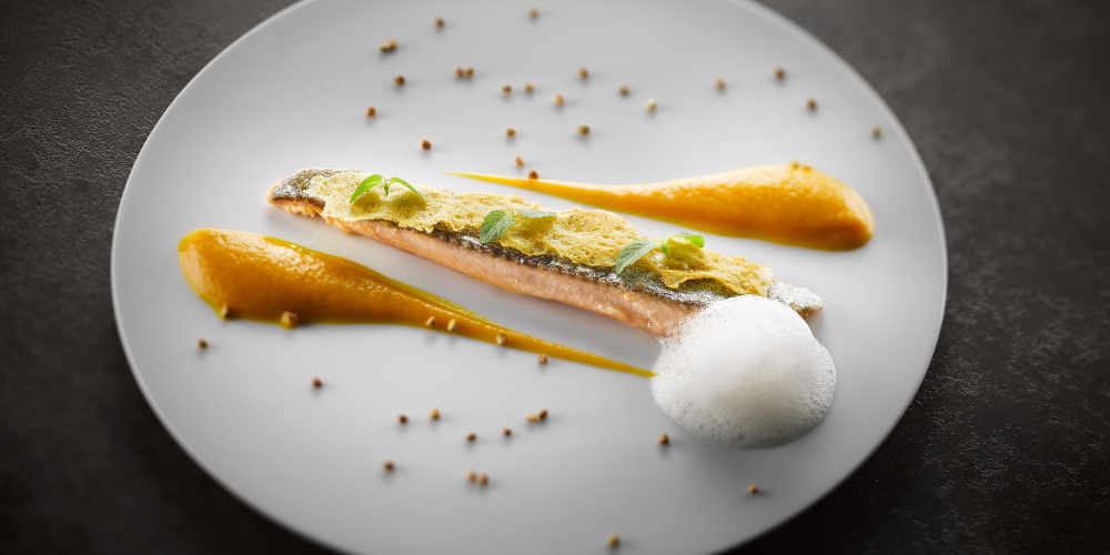 Trout with an Abondance tuile
