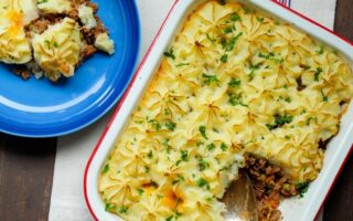 Mardi Michels makes hachis Parmentier