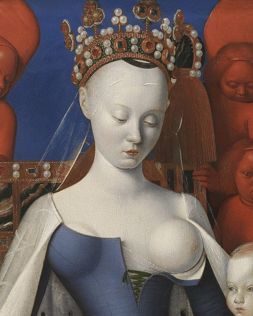 Portrait of Agnès Sorel as Madonna with child