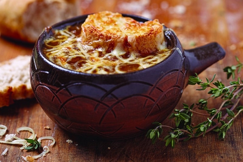 The king who invented French onion soup