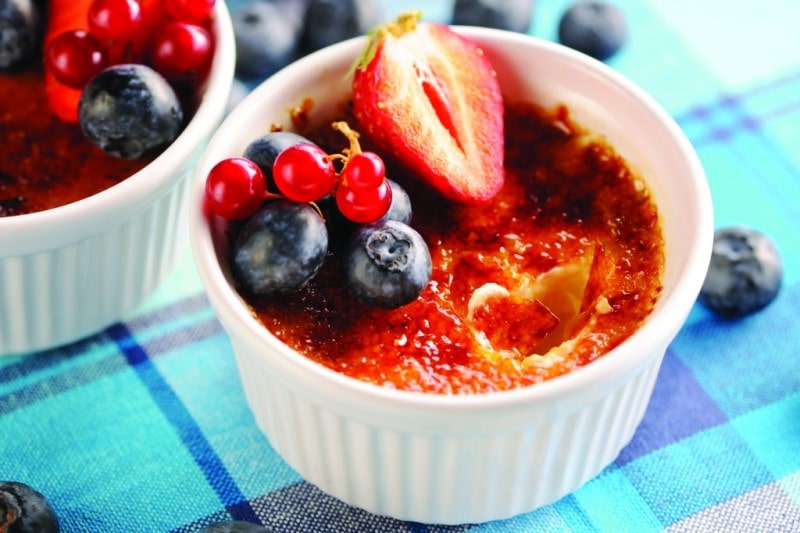 Is crème brûlée French or English… or even Spanish?
