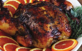 Succulent Poulet Rôti à l’Orange et aux Olives Noires