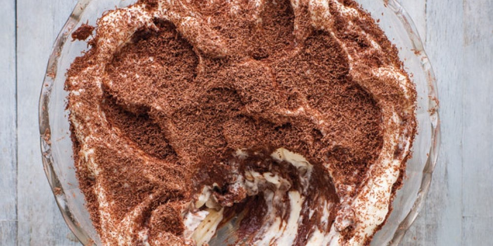 La Môle’s marbled chocolate mousse