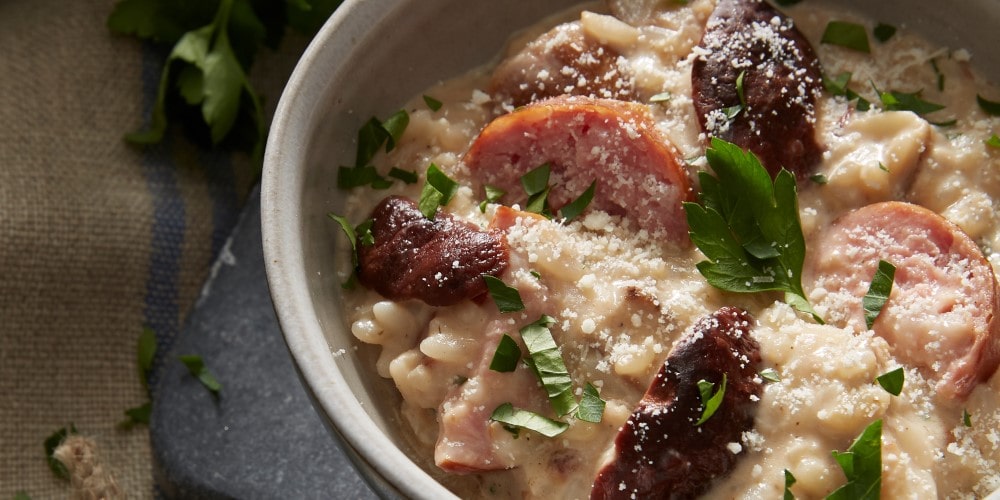 Risotto with a Franche-Comté twist
