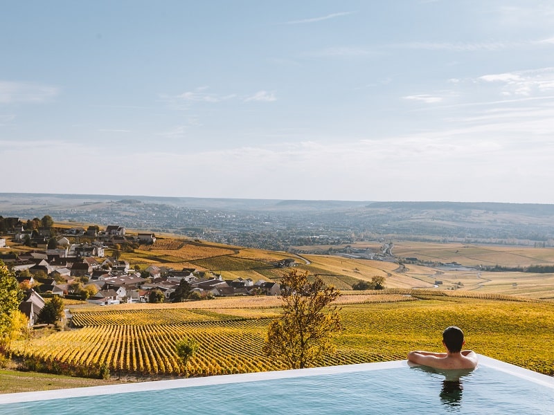 Visit a Champagne cellar on a luxury hotel break in France