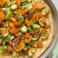 Nut and vegetable millet torte