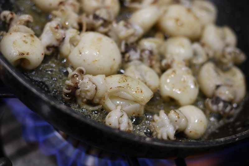  small cuttlefish in parsley