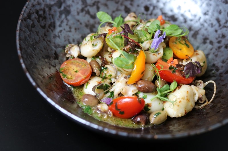  small cuttlefish in parsley