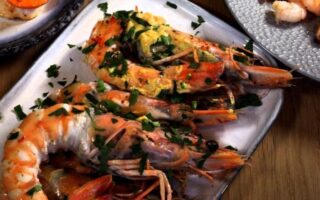 Seafood mezze