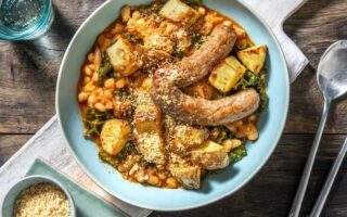 Toulouse sausage stew