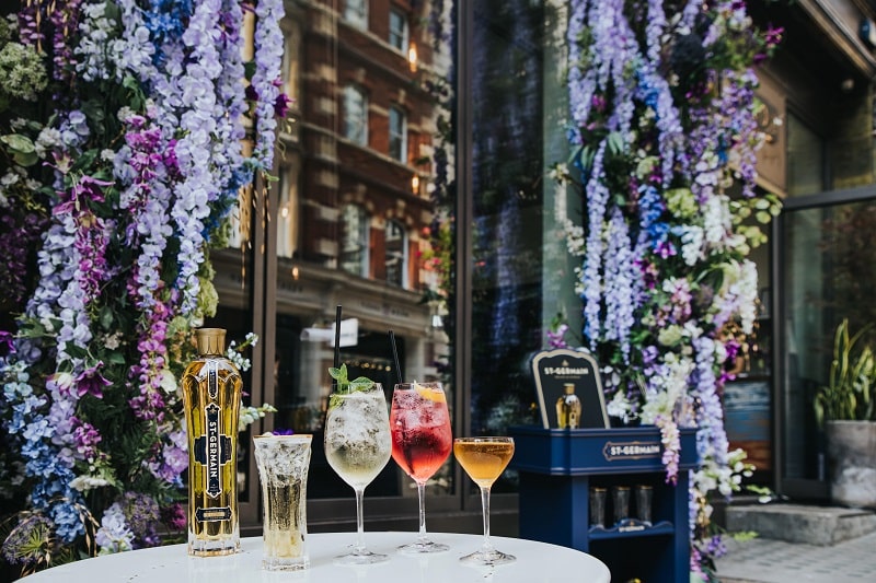 St-Germain adds some floral magic to summer terraces