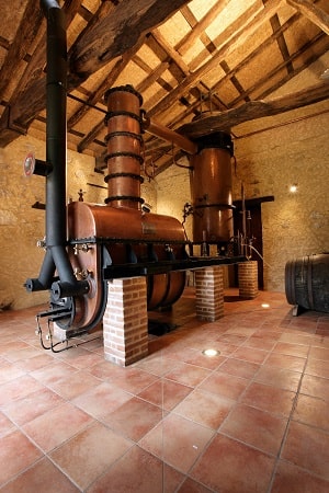 Armagnac distillery