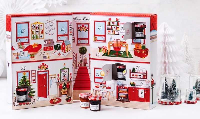 Win 1 of 4 luxury 2020 advent calendars from Bonne Maman
