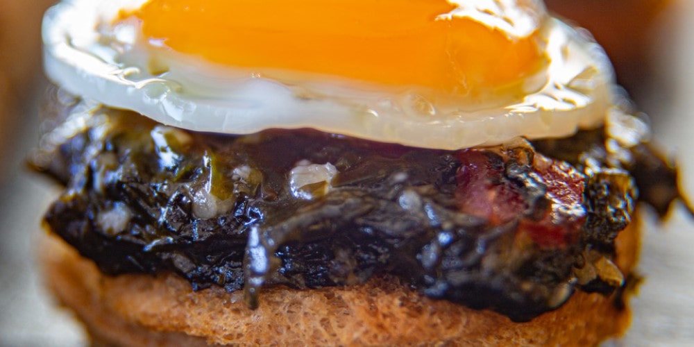Breakfast canapes