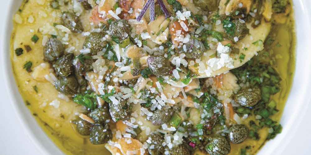 Butternut squash ravioli