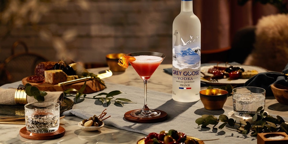 Grey Goose sip of the season cocktail