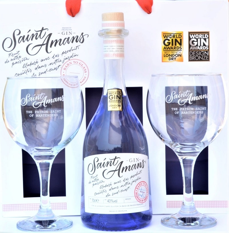 Win a Saint Amans luxury gin original gift set (UK entrants)