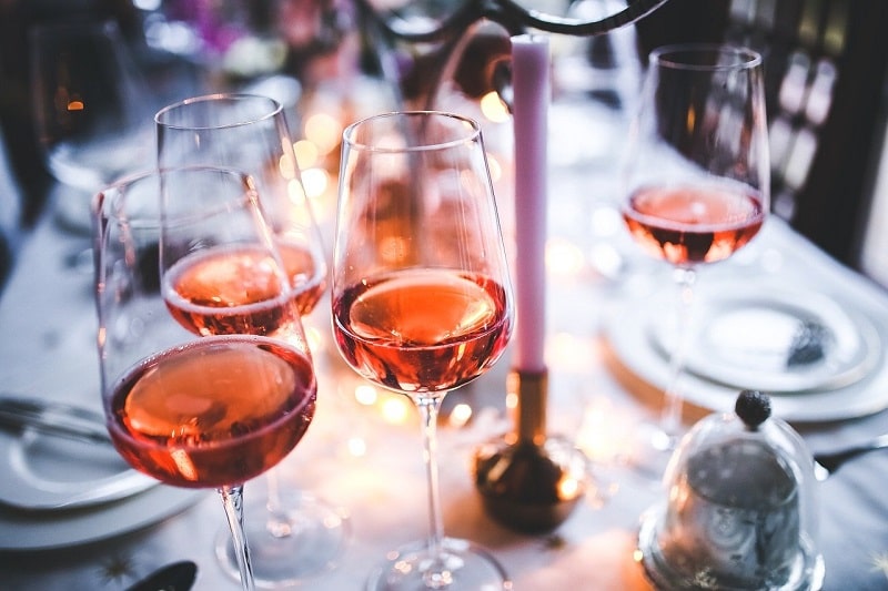 Nothing says Valentine’s Day like this sparkling rosé