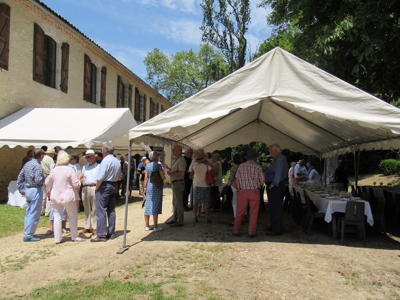 Organised lucheon at Bordeneuve - Whorshipful Company of DItillers