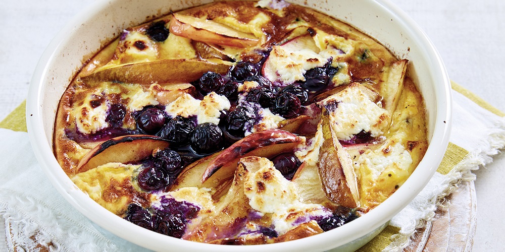 Frying pan clafoutis