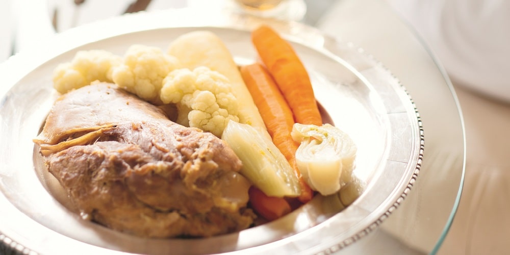 Veal Pot-au-Feu with ginger