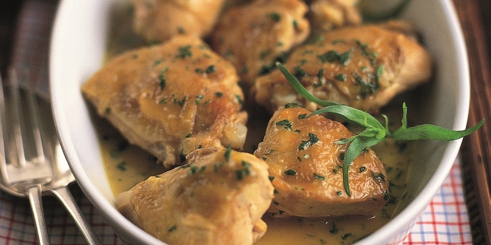 Chicken with tarragon