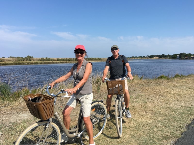 Cycling around the Island