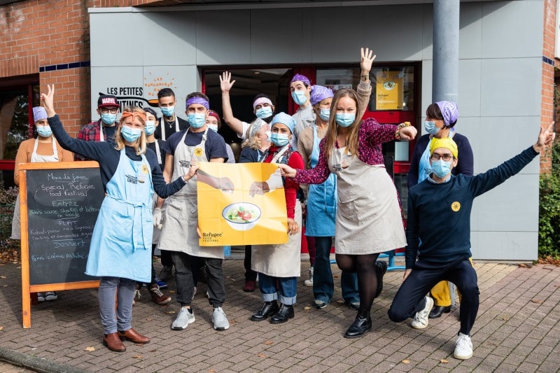 Chefs make a difference at Refugee Food Festival