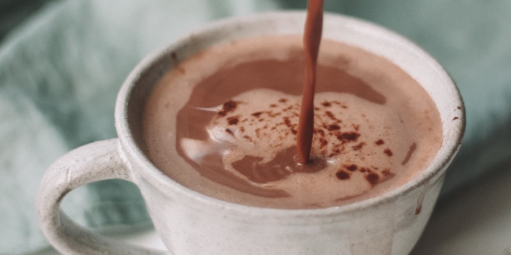 Luxury French hot chocolate