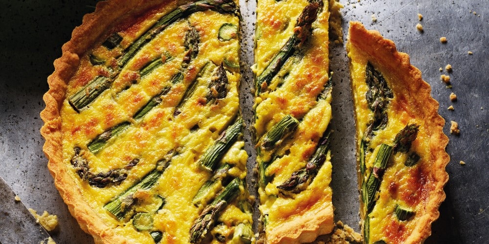 Asparagus tart