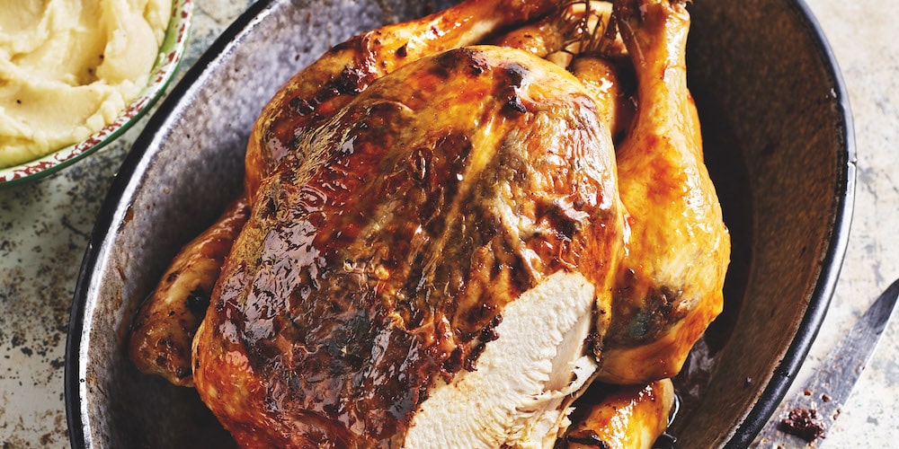 Chicken stuffed with tapenade